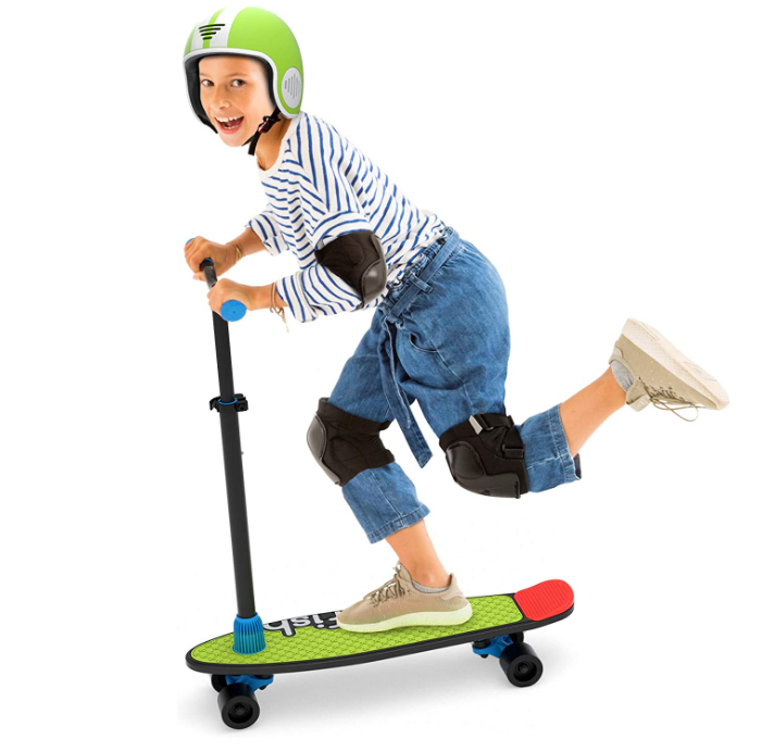 Chillafish Skatieskootie Customizable Training Skateboard