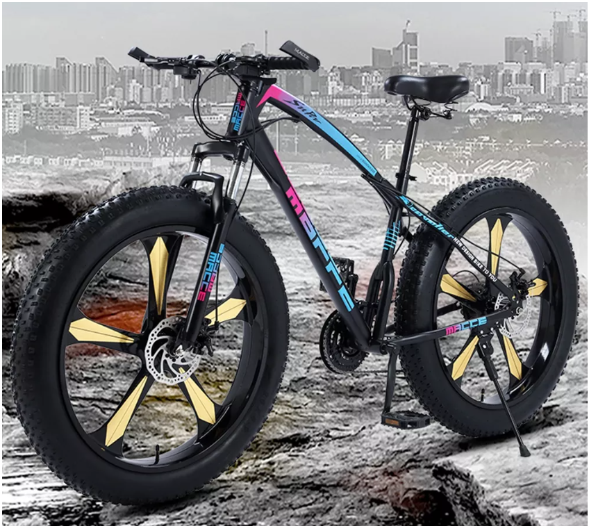 Fat Tire Cycle 21 Speed 26 inch Mountain Bike Cheap for Sports Bike