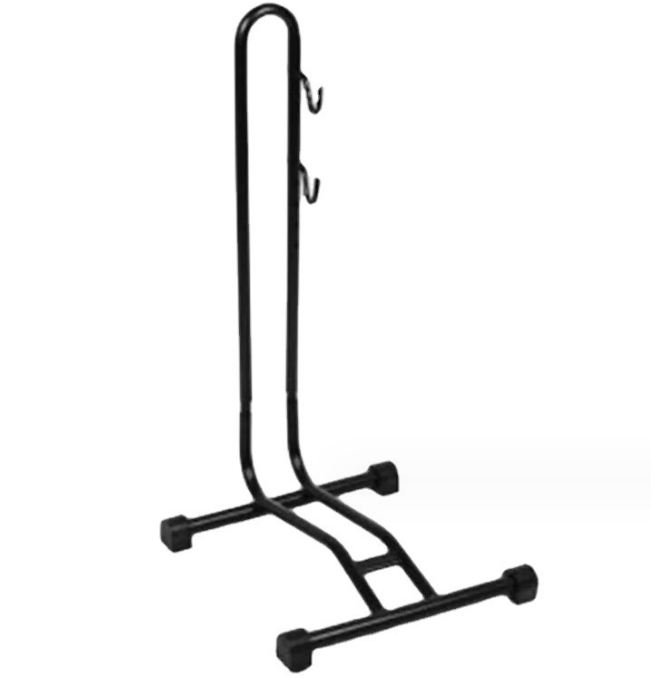L-type plug-in mountain bike parking rack, bicycle display rack, maintenance rack, three in one hanging rack