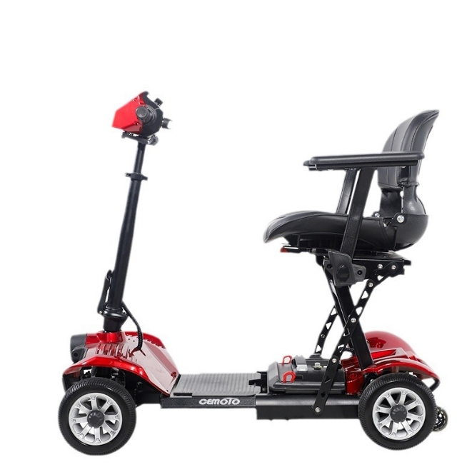   Cheap Manual Folding Small 4 Wheel Electric Mobility Scooter