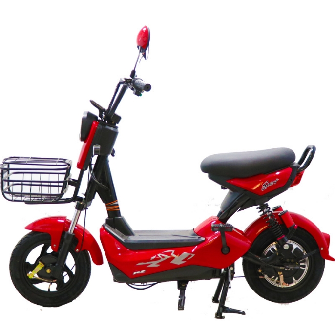 Small lithium-ion electric scooter assisted electric bicycle